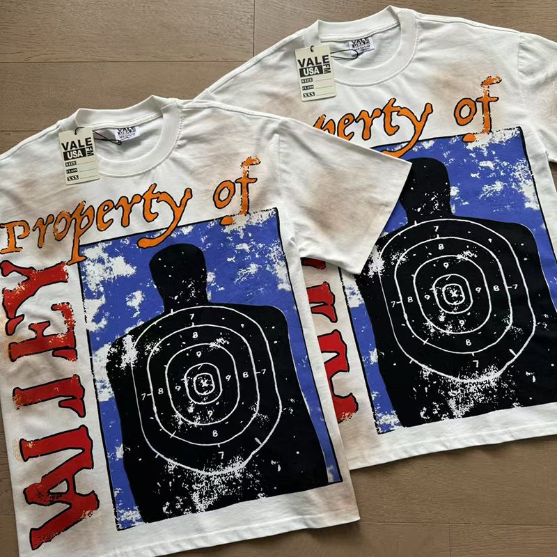 VALE USA Washed Graphic T-Shirt — context