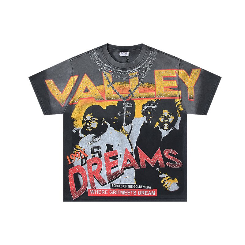 VALE USA Rhinestone Dreams Graphic T-Shirt — hero