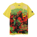 Rough Play Skate Skeleton Yellow Graphic T-Shirt — hero