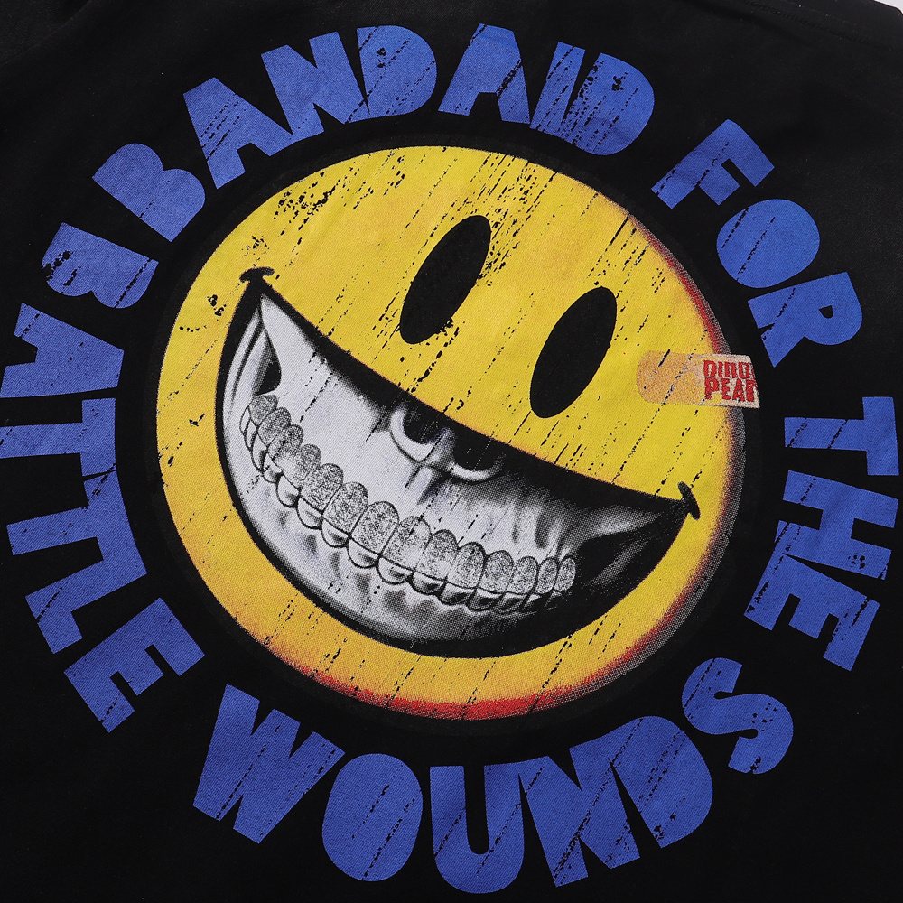 Rough Play Skeleton Baseball Graphic T-Shirt — detail