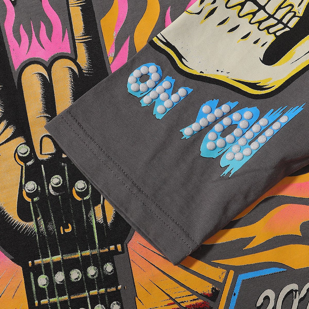 Rough Play Rock Graphic Long-Sleeve T-Shirt — detail