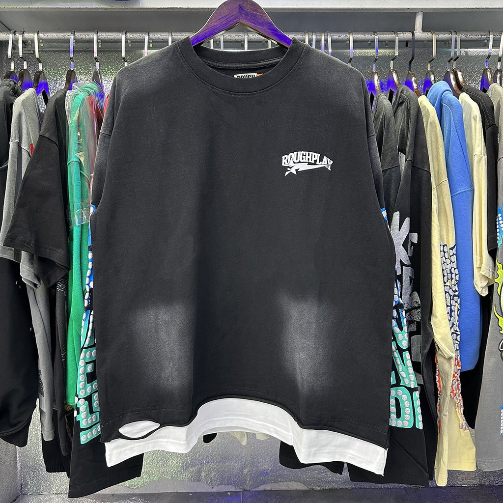 Rough Play Bodega Graphic Long-Sleeve T-Shirt — context