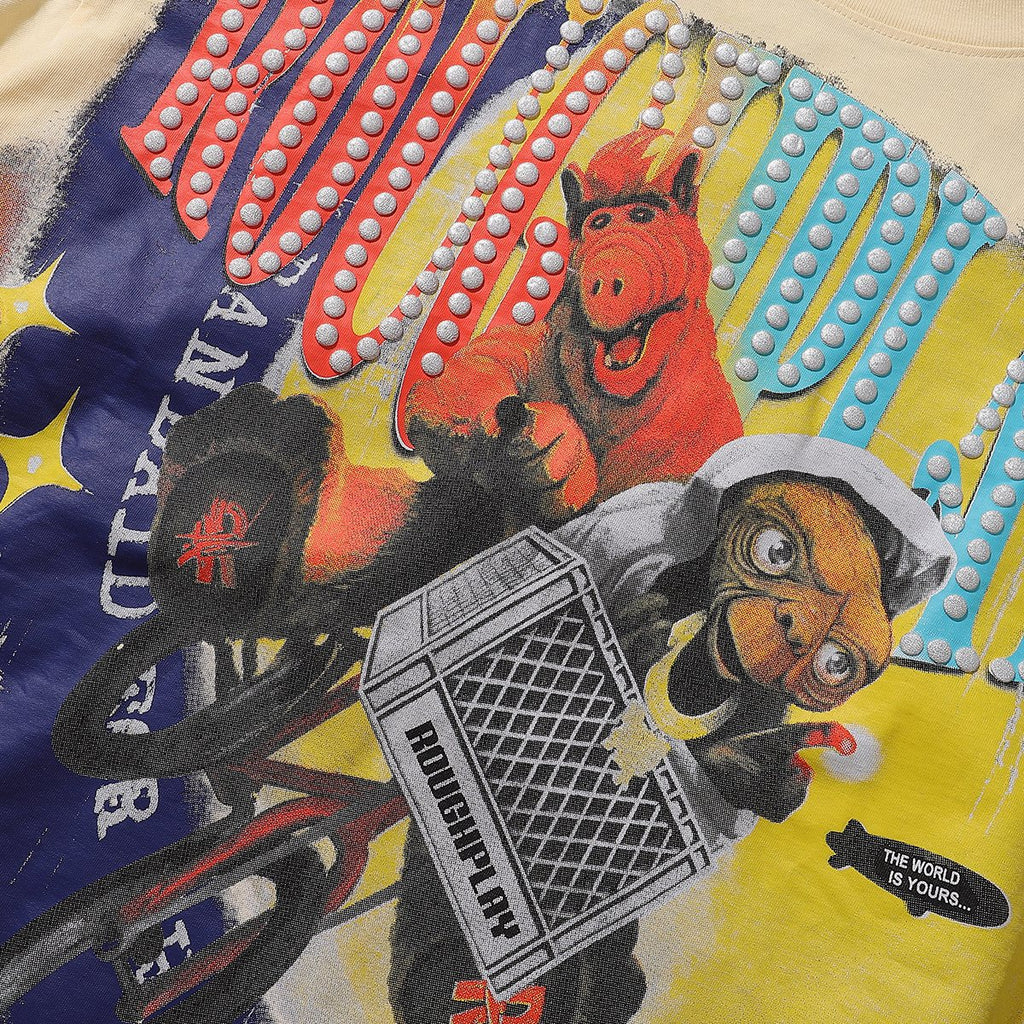 Rough Play E.T Graphic Long-Sleeve T-Shirt — detail