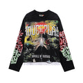 Rough Play Skull & Roses Long-Sleeve T-Shirt — hero