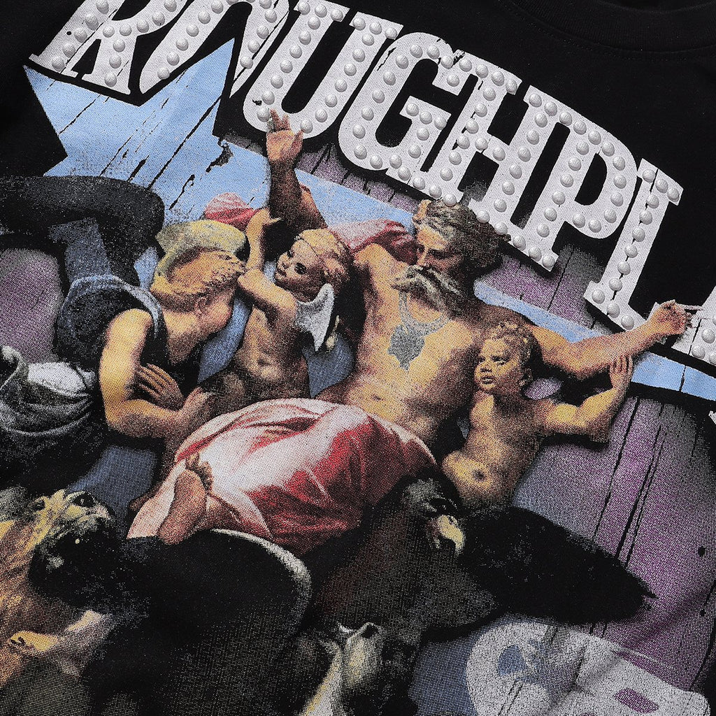 Rough Play Praise to Most High Graphic Long-Sleeve T-Shirt — detail