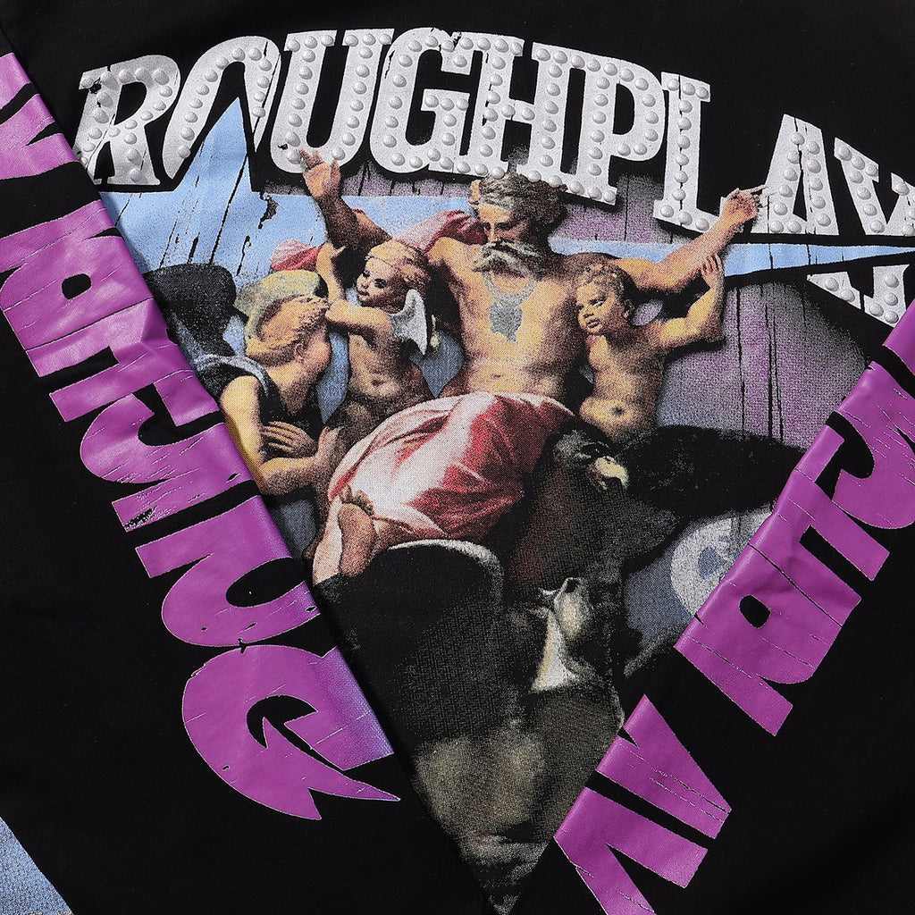 Rough Play Praise to Most High Graphic Long-Sleeve T-Shirt — detail