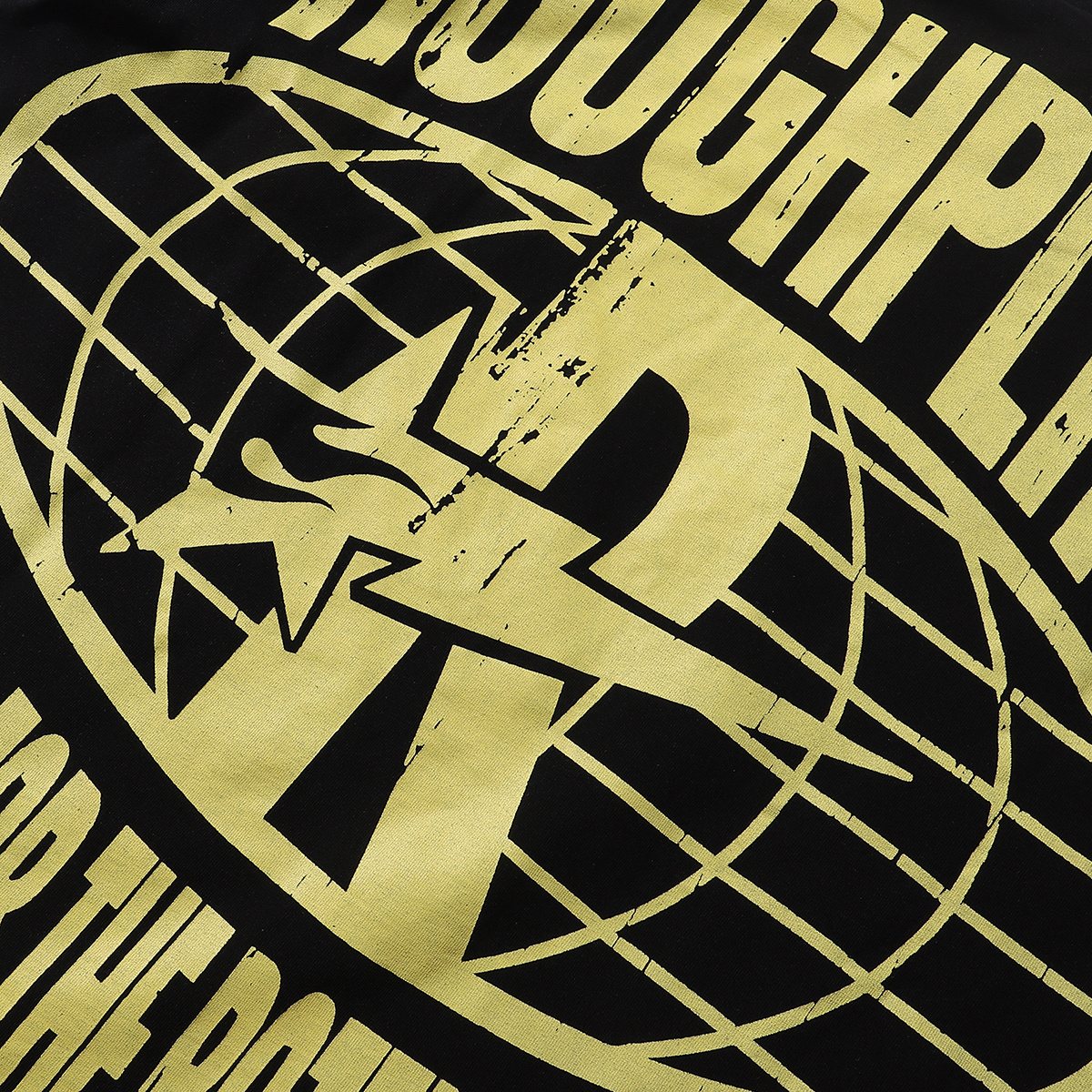 Rough Play Slime Skull Graphic Long-Sleeve T-Shirt — detail