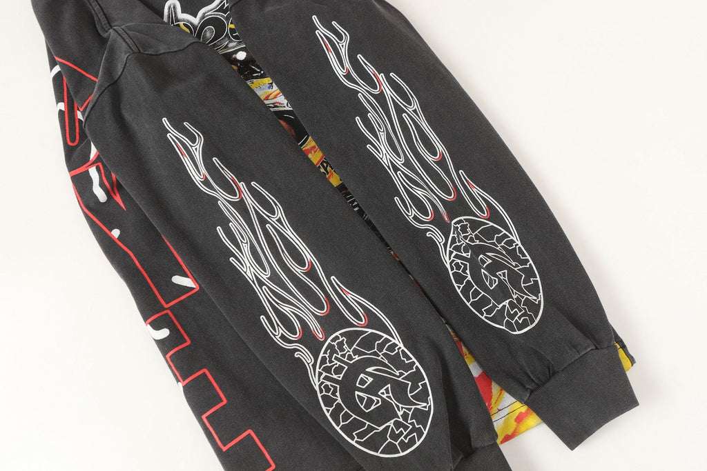 Godspeed Racing Skull Graphic Long-Sleeve T-Shirt — detail