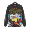 Godspeed Washed Black Rock Graphic Long-Sleeve T-Shirt — hero