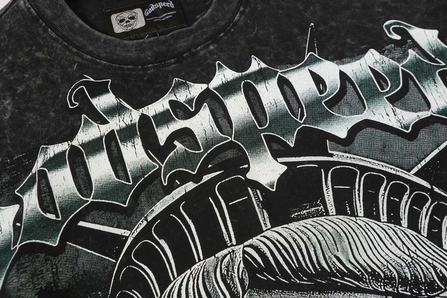 Godspeed Worldwide Tour Graphic Long-Sleeve T-Shirt — detail