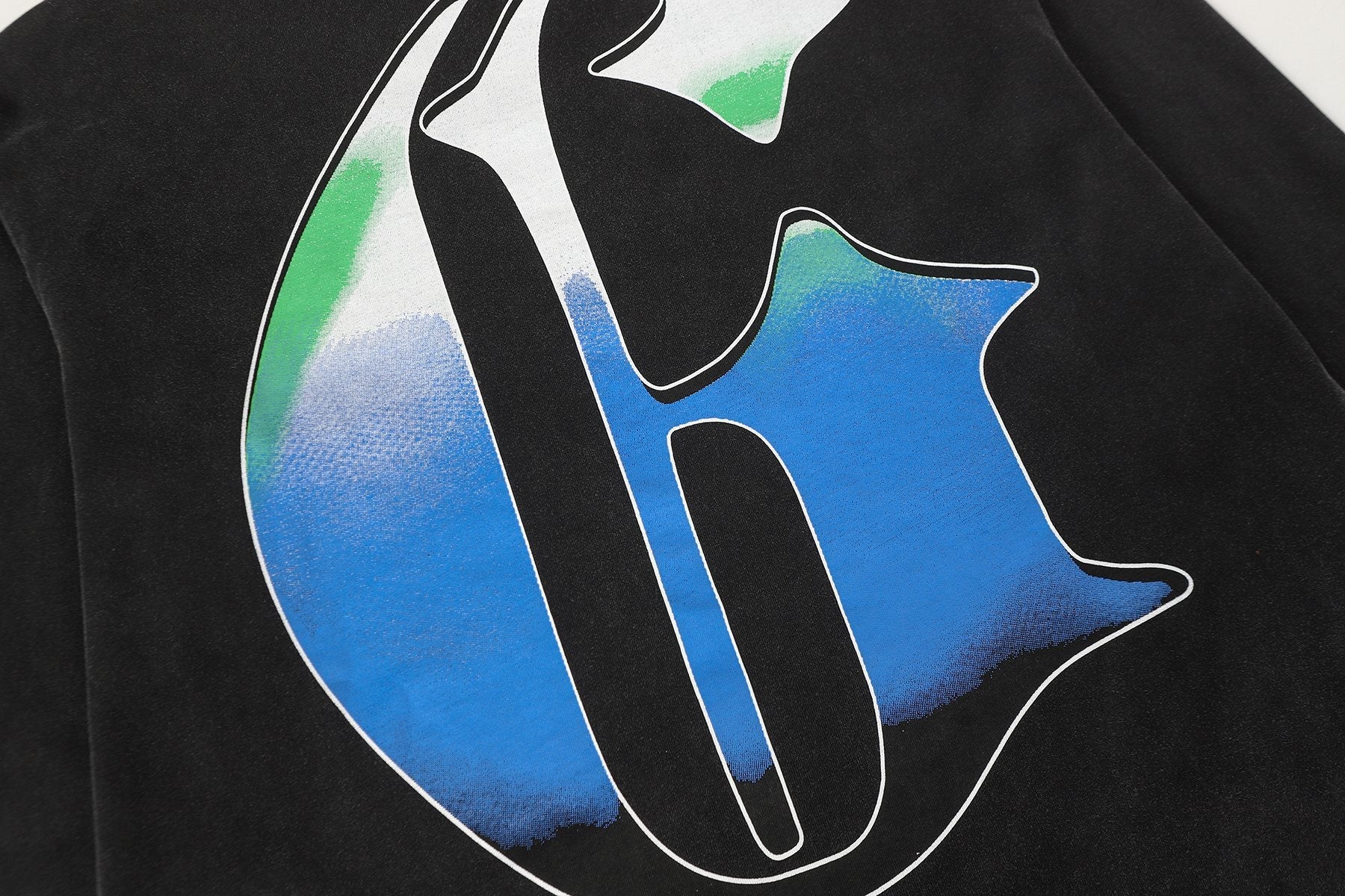 Godspeed Biker City Graphic Long-Sleeve T-Shirt — detail