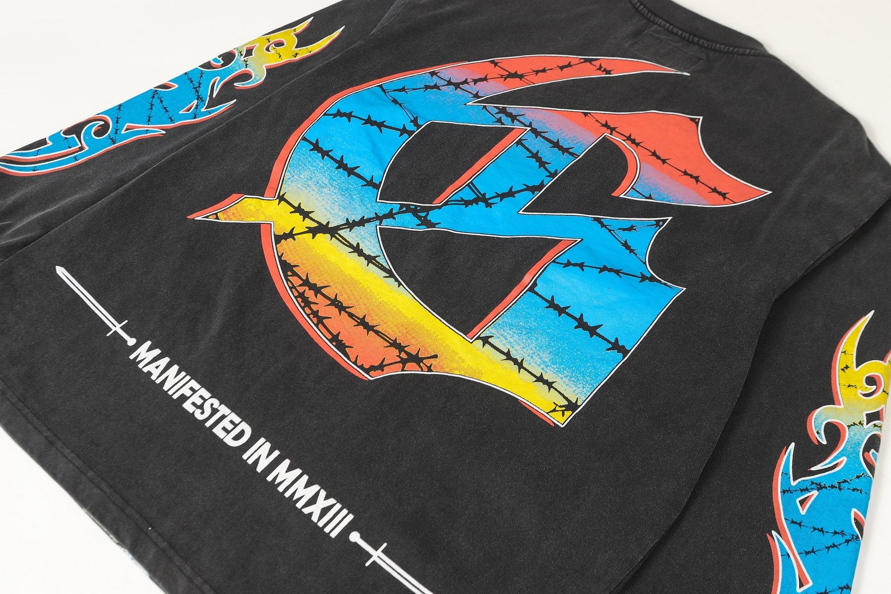 Godspeed Washed Rock Graphic Long-Sleeve T-Shirt — detail