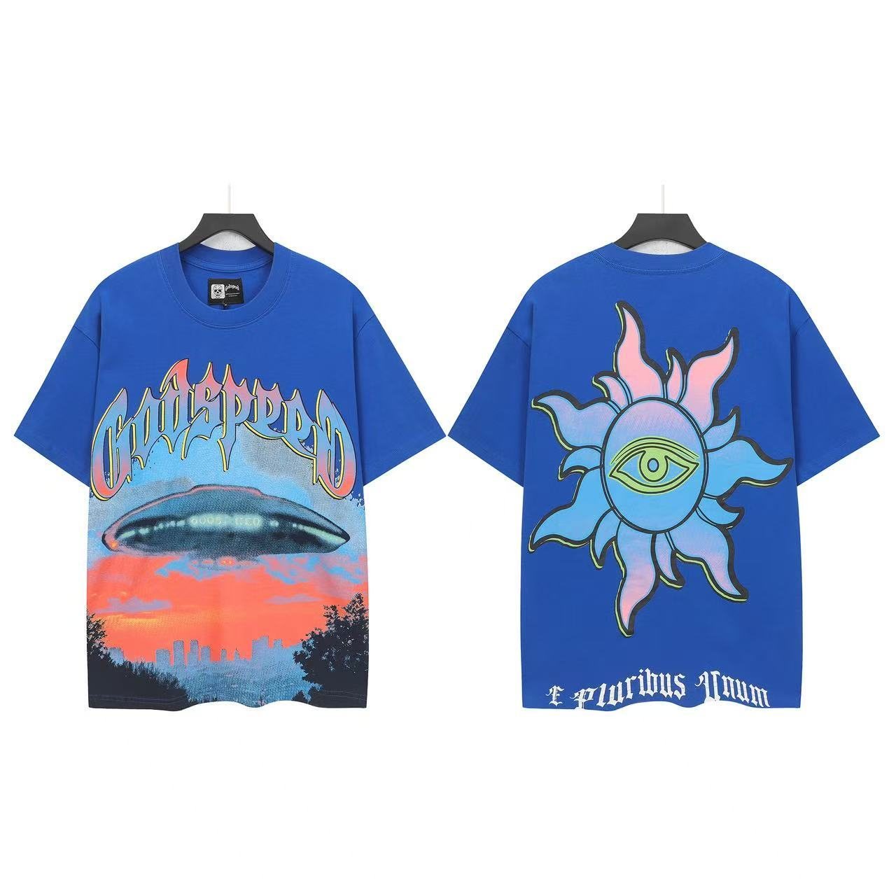 Godspeed UFO Sun Eye Graphic T-Shirt — front