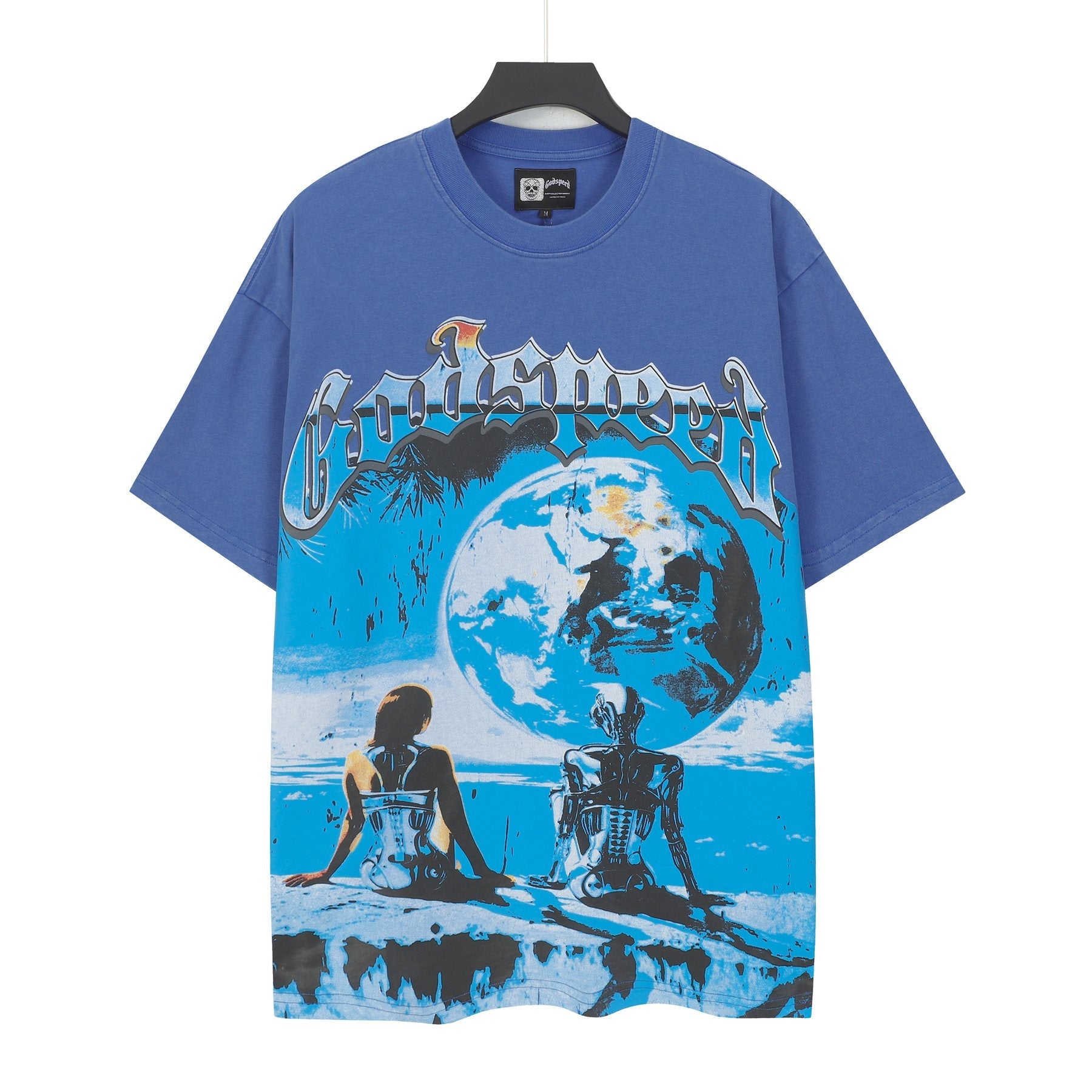 Godspeed Washed Rock Graphic T-Shirt — front
