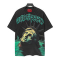 Godspeed Washed Black Rock Graphic T-Shirt — hero