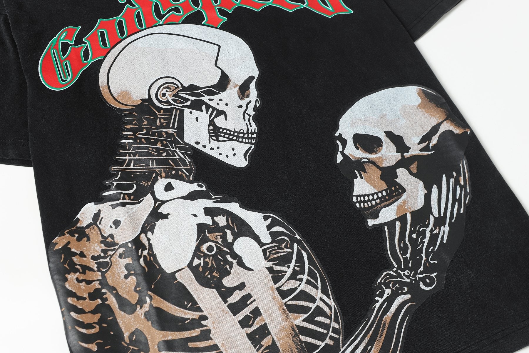 Godspeed Skeleton Graphic Short-Sleeve T-Shirt — detail