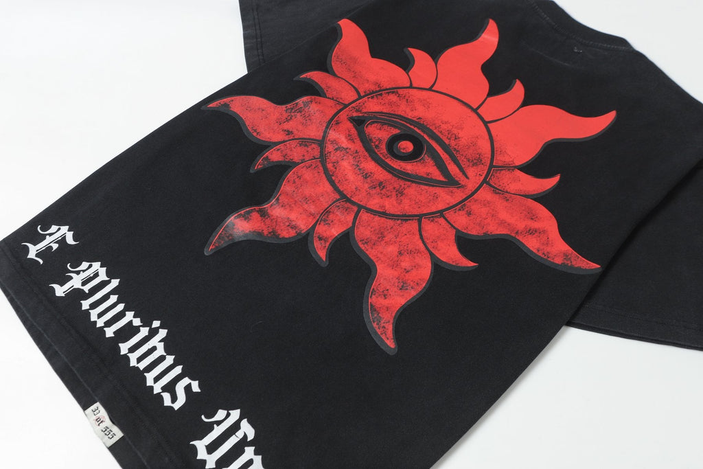 Godspeed E Pluribus Unum Washed Graphic T-Shirt — detail