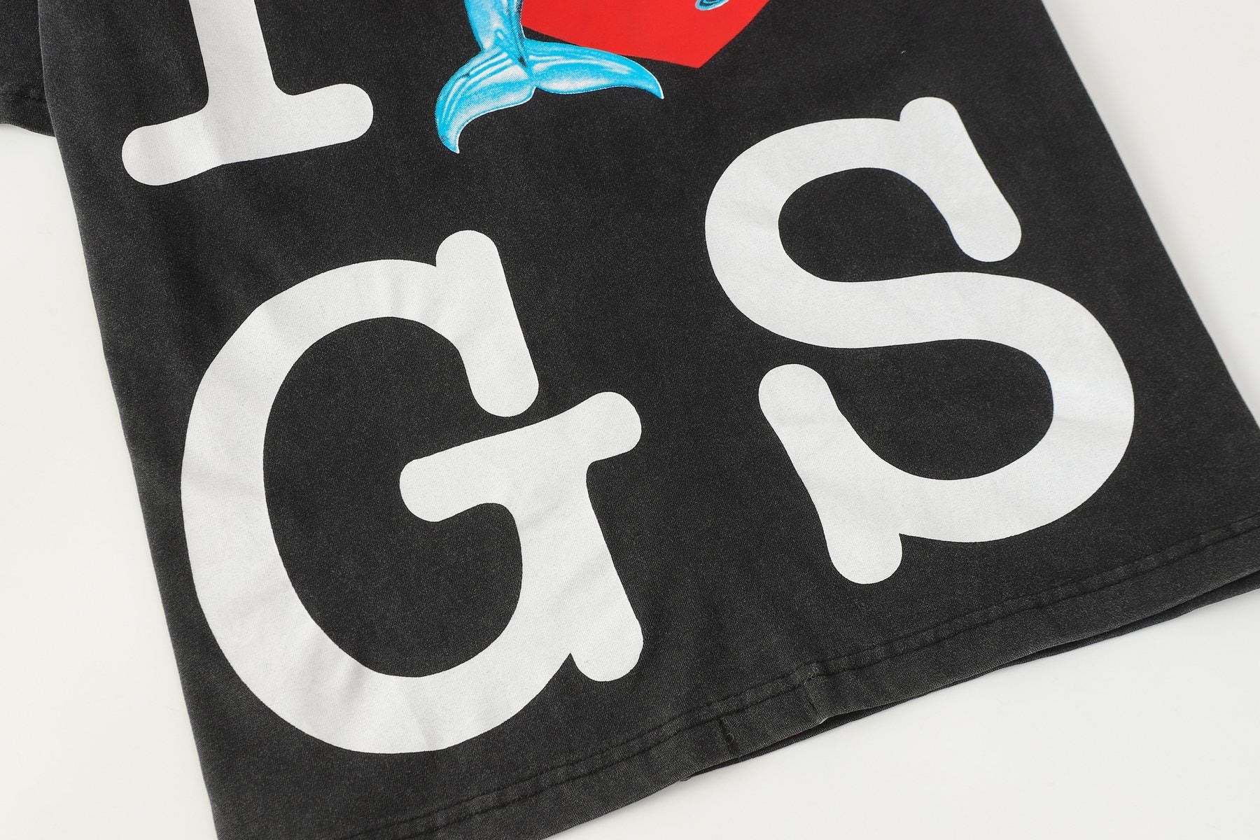 Godspeed Washed Rock Graphic T-Shirt — detail