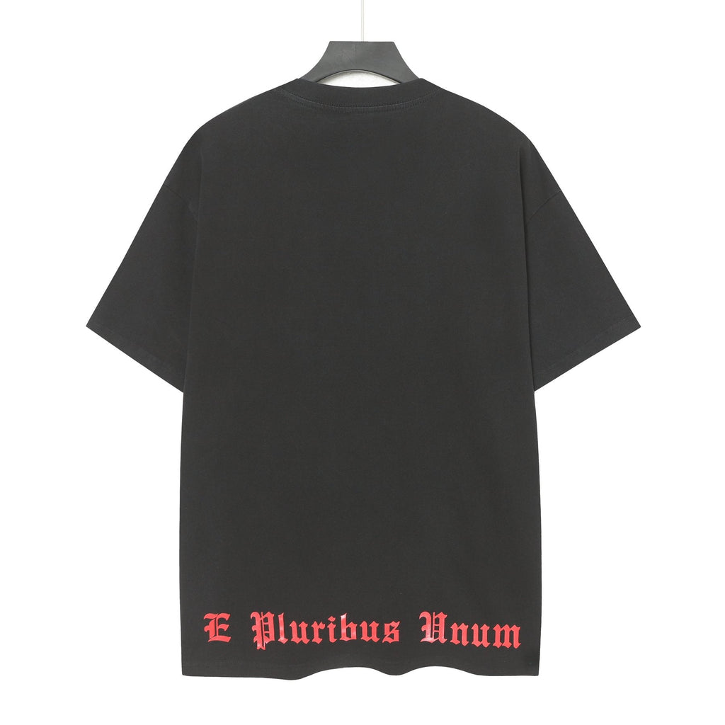 Godspeed E Pluribus Unum Statue Graphic T-Shirt — back