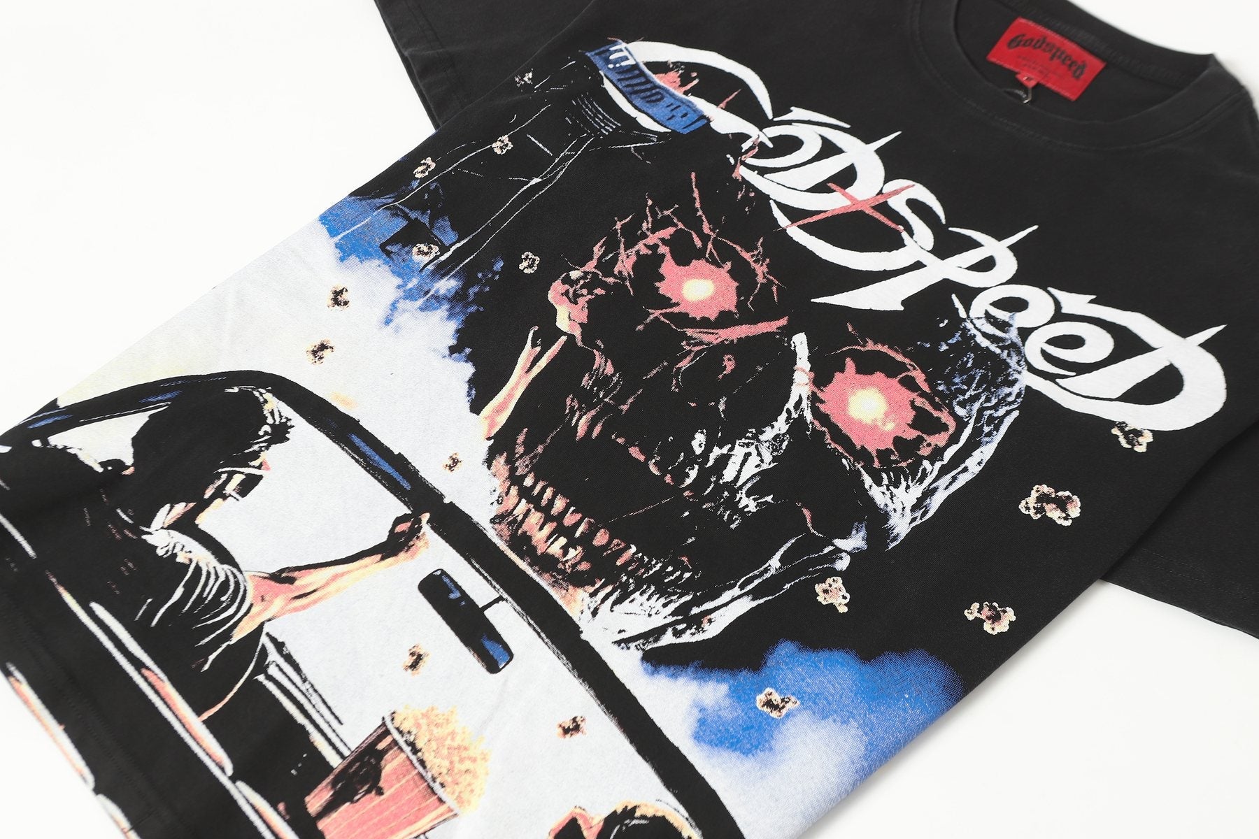 Godspeed Washed Rock Graphic T-Shirt — detail