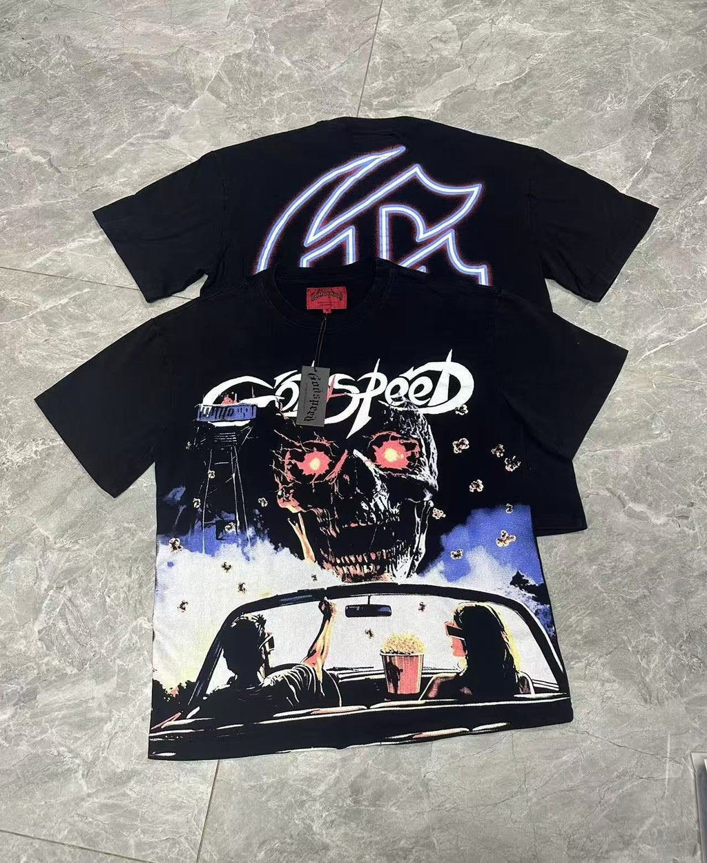 Godspeed Washed Rock Graphic T-Shirt — context