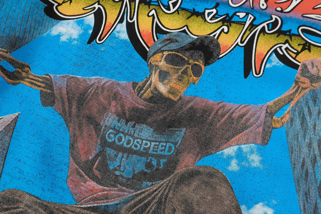 Godspeed Skate Graphic Short-Sleeve T-Shirt — detail