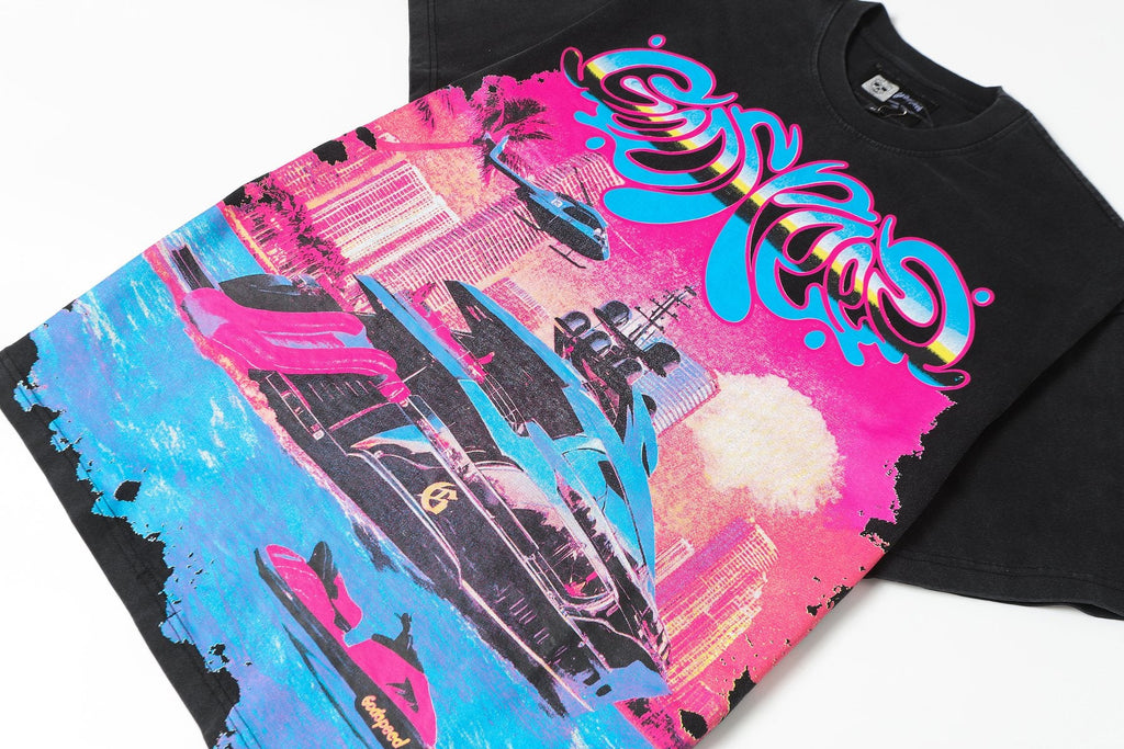 Godspeed Yacht Graphic T-Shirt — front