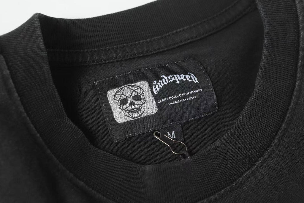 Godspeed Racing Graphic T-Shirt — neck_label