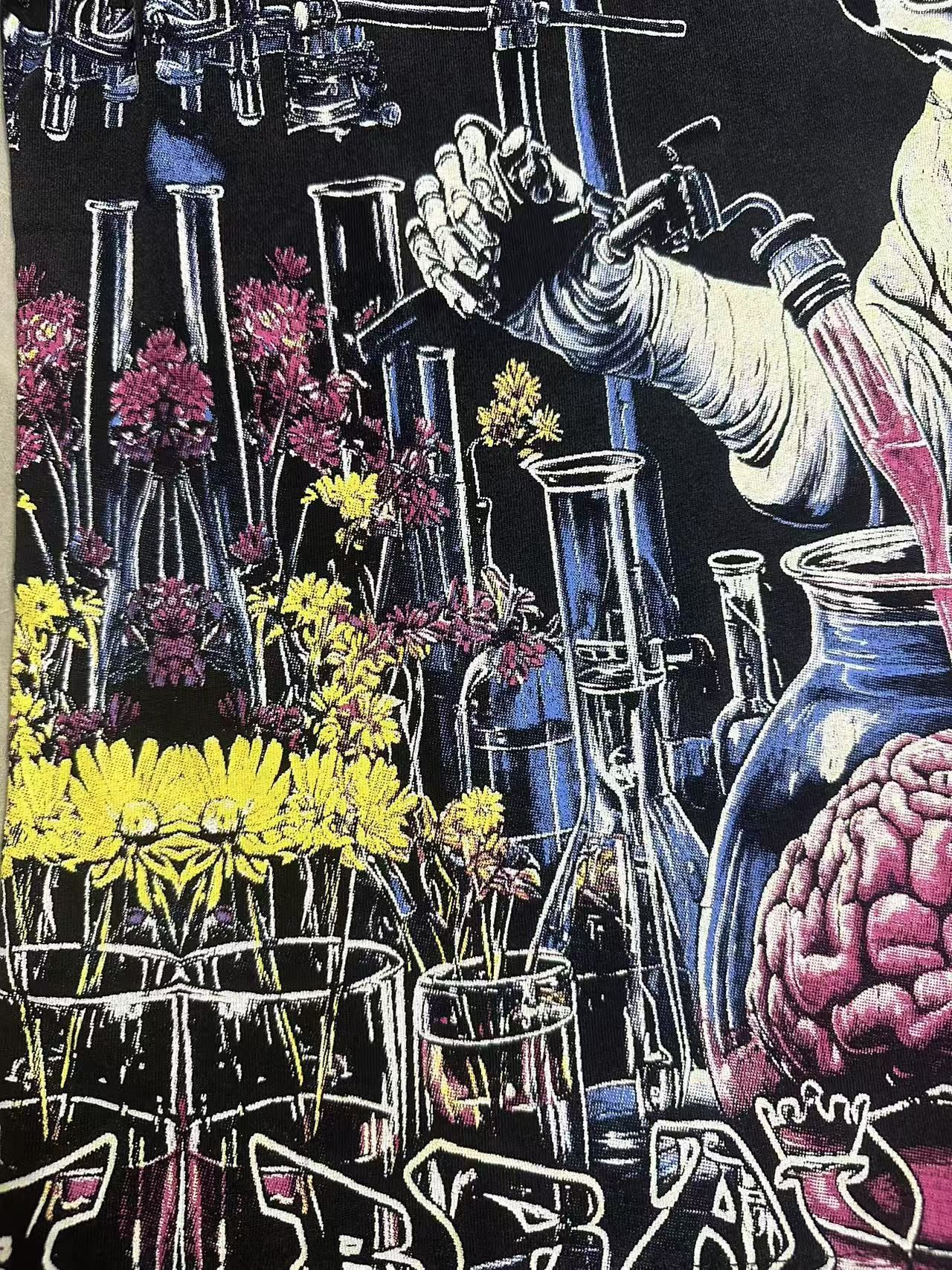 Godspeed Brain Wash Graphic T-Shirt — detail