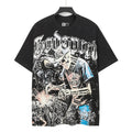 Godspeed No Pain No Gain Washed Black Graphic T-Shirt — hero