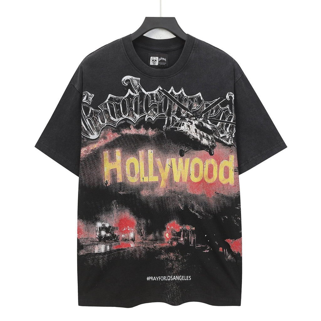 Godspeed Los Angeles Wildfire Graphic T-Shirt — hero