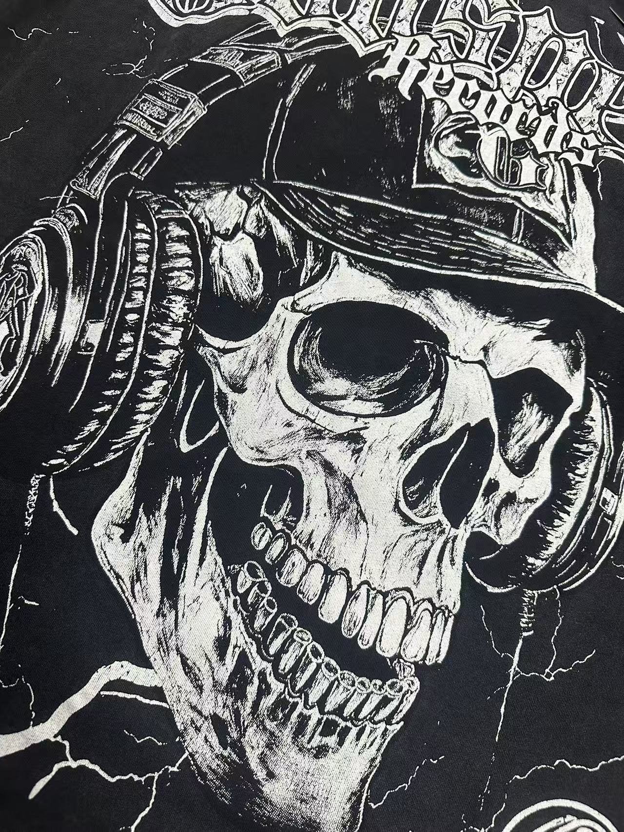 Godspeed Summer Tour 2025 Skull Graphic T-Shirt — detail