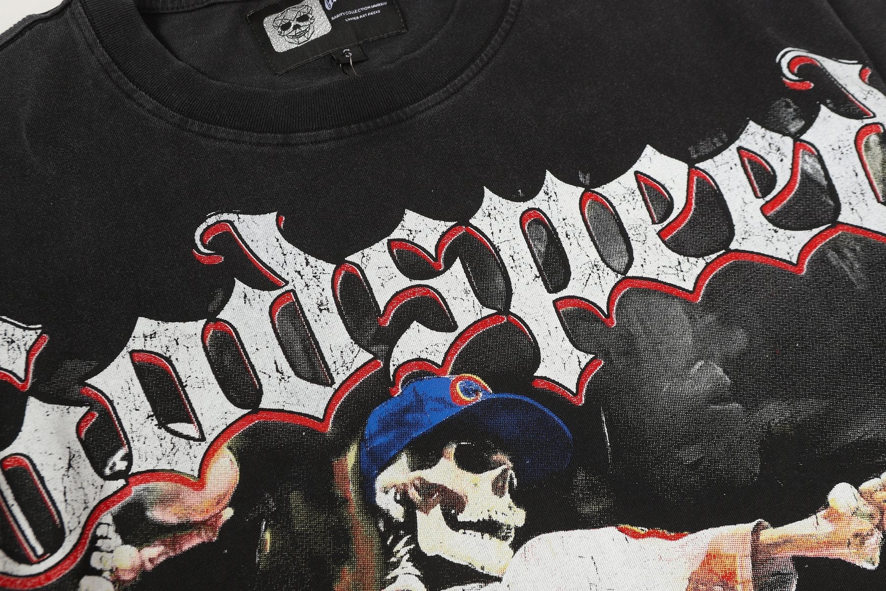 Godspeed Padres 14 Baseball Graphic T-Shirt — detail