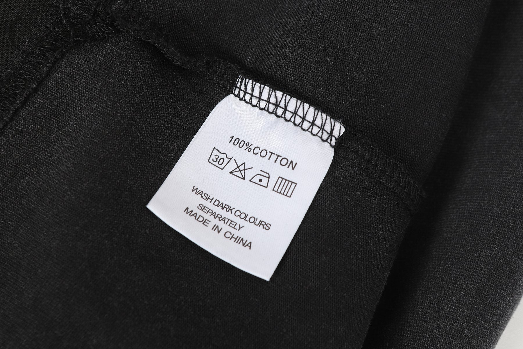Godspeed Skull & Roses Graphic T-Shirt — neck_label