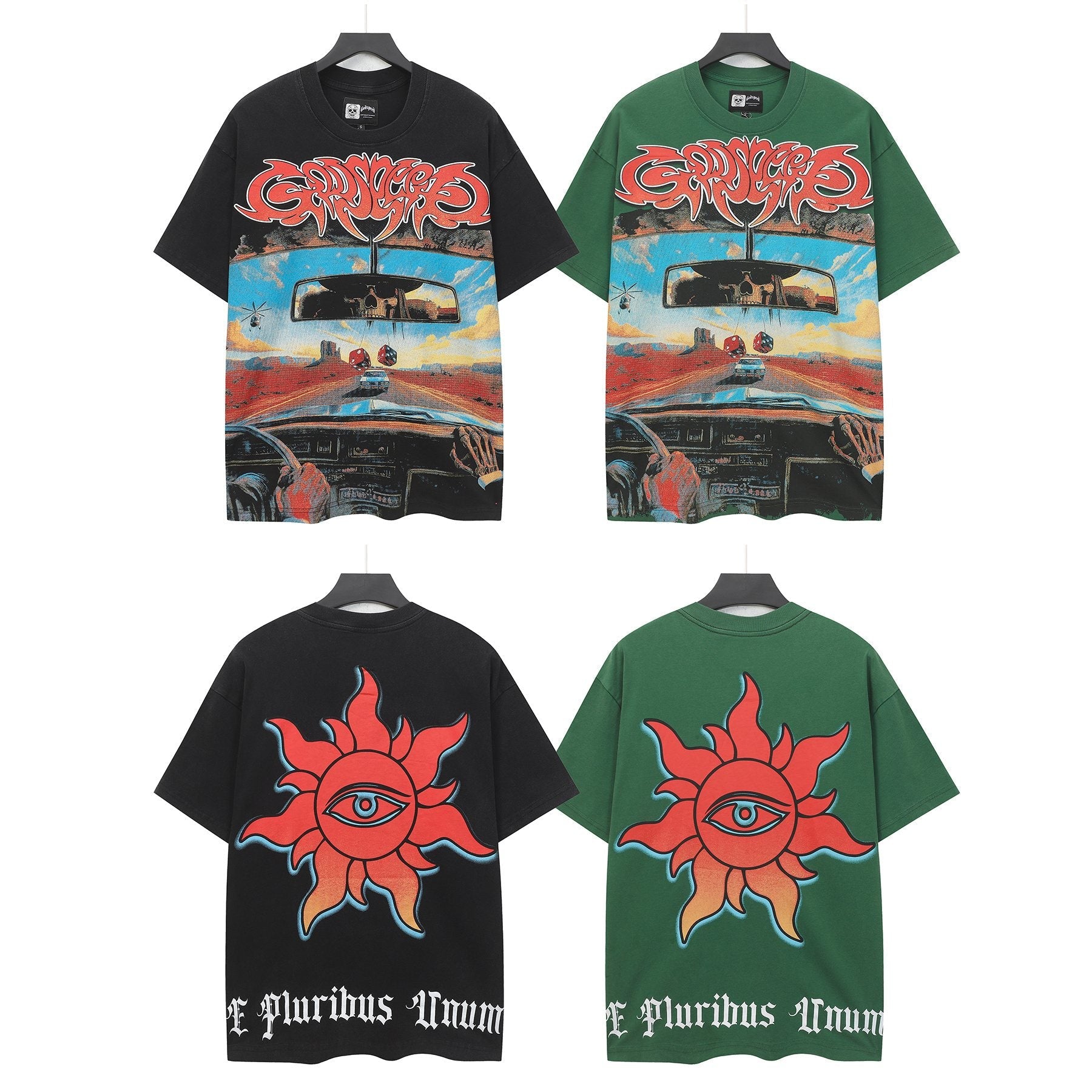 Godspeed Washed Rock Graphic T-Shirt — comparison