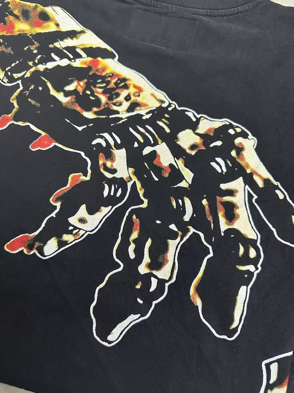 Godspeed Skull Graphic Short-Sleeve T-Shirt — detail