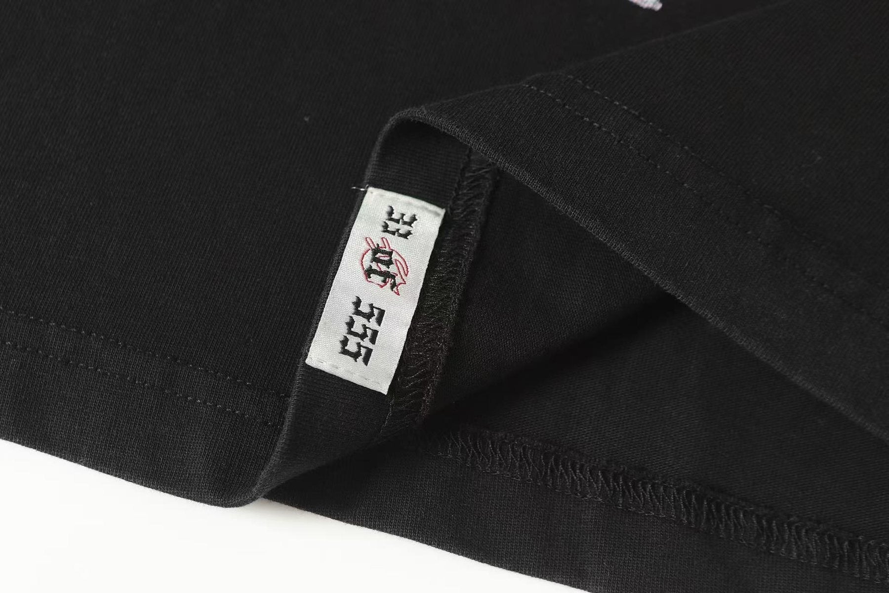 Godspeed Washed Black Car & Sun-Eye Graphic T-Shirt — hang_tag