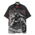 Godspeed Racing Team Washed Black Graphic T-Shirt — hero