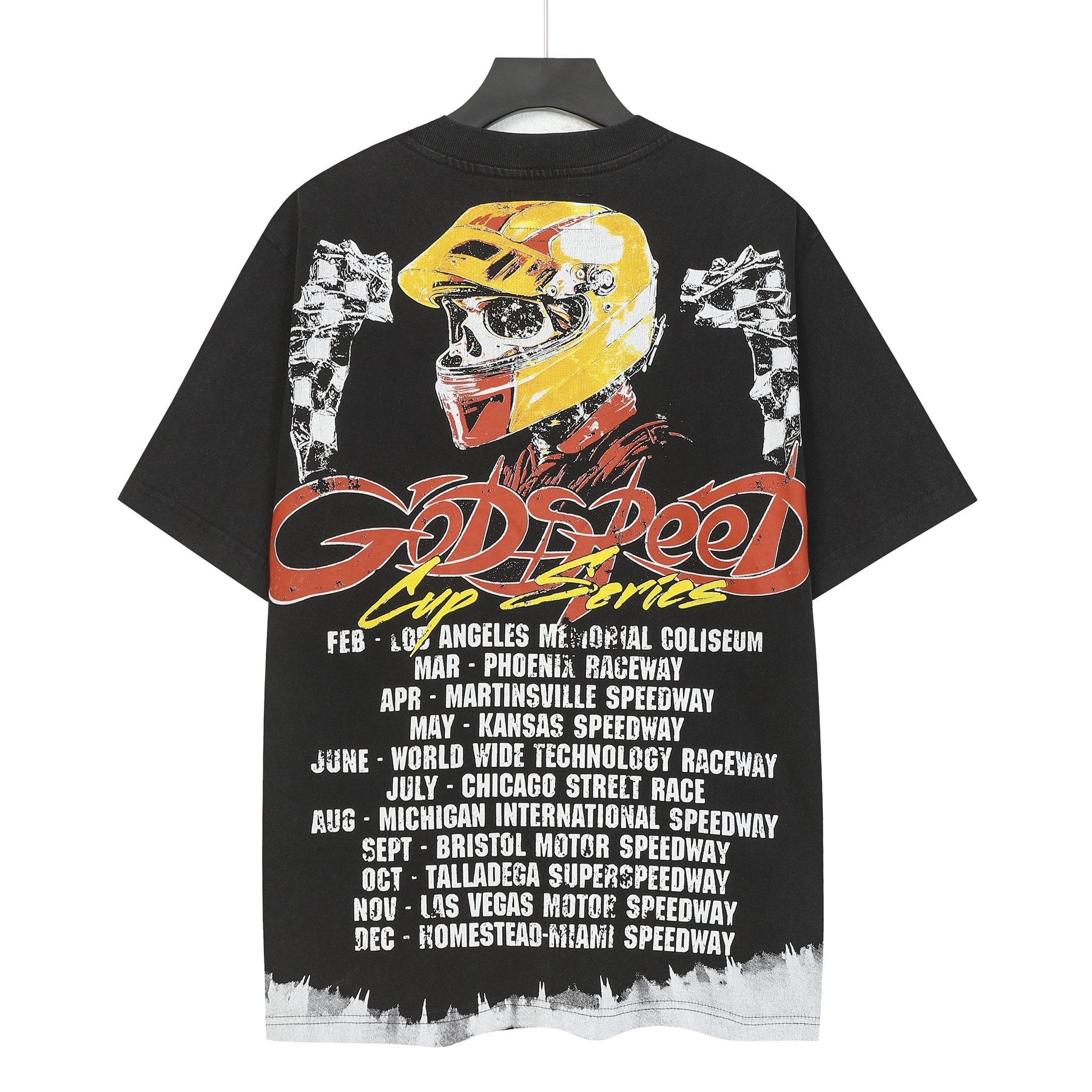 Godspeed Cup Series Racing Graphic T-Shirt — back