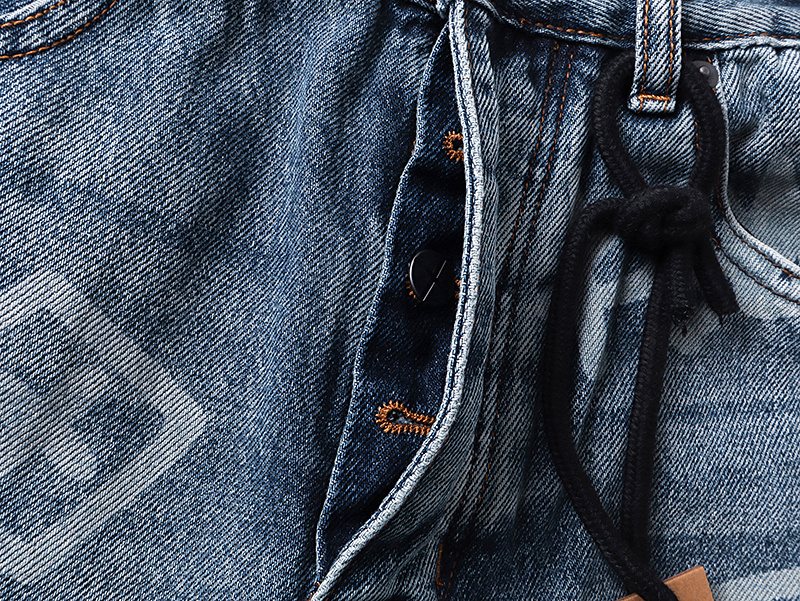 Ksubi Royalty Heroism Printed Straight-Leg Jeans — detail