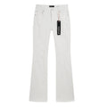 Purple Brand Distressed White Jeans — hero