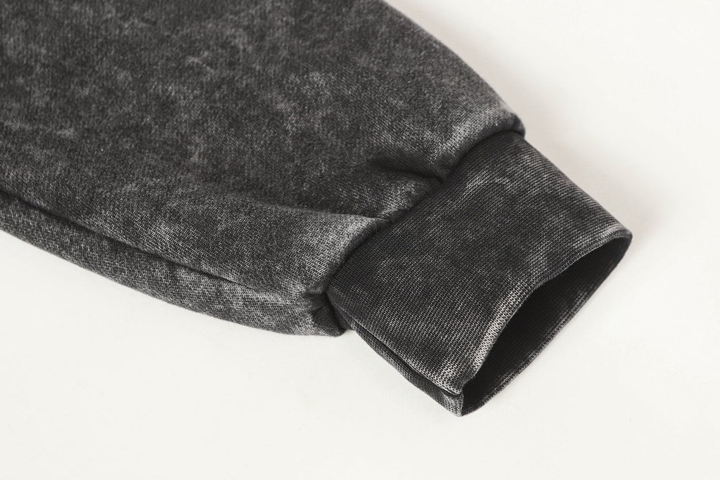 Godspeed Statue Graphic Washed Hoodie — detail