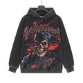 Godspeed Washed Skull Graphic Hoodie — front