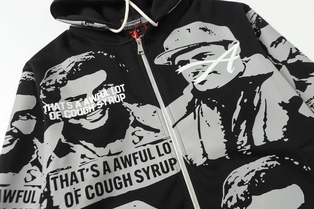 THAT'S A AWFUL LOT OF COUGH SYRUP Tomorrow Star Portrait Graphic Matching Set — detail