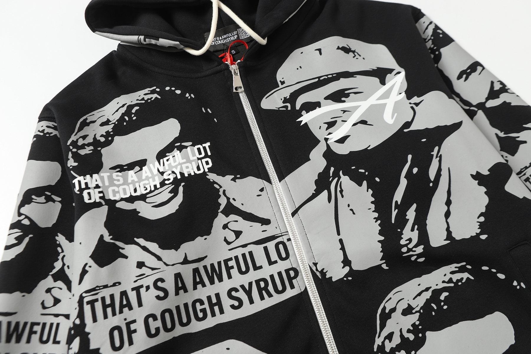 THAT'S A AWFUL LOT OF COUGH SYRUP Tomorrow Star Portrait Graphic Matching Set — detail