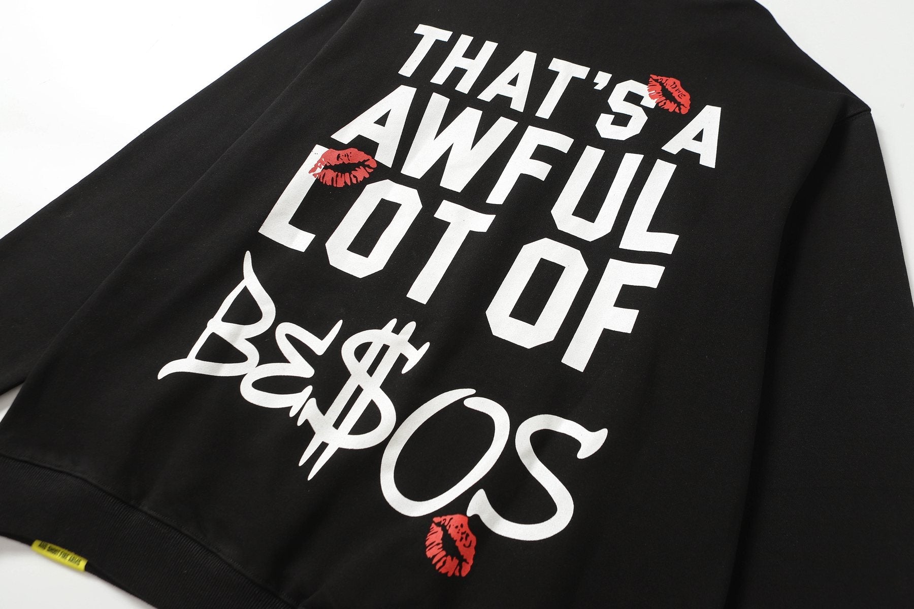 THAT'S A AWFUL LOT OF COUGH SYRUP Tomorrow Star Graphic Hoodie — detail