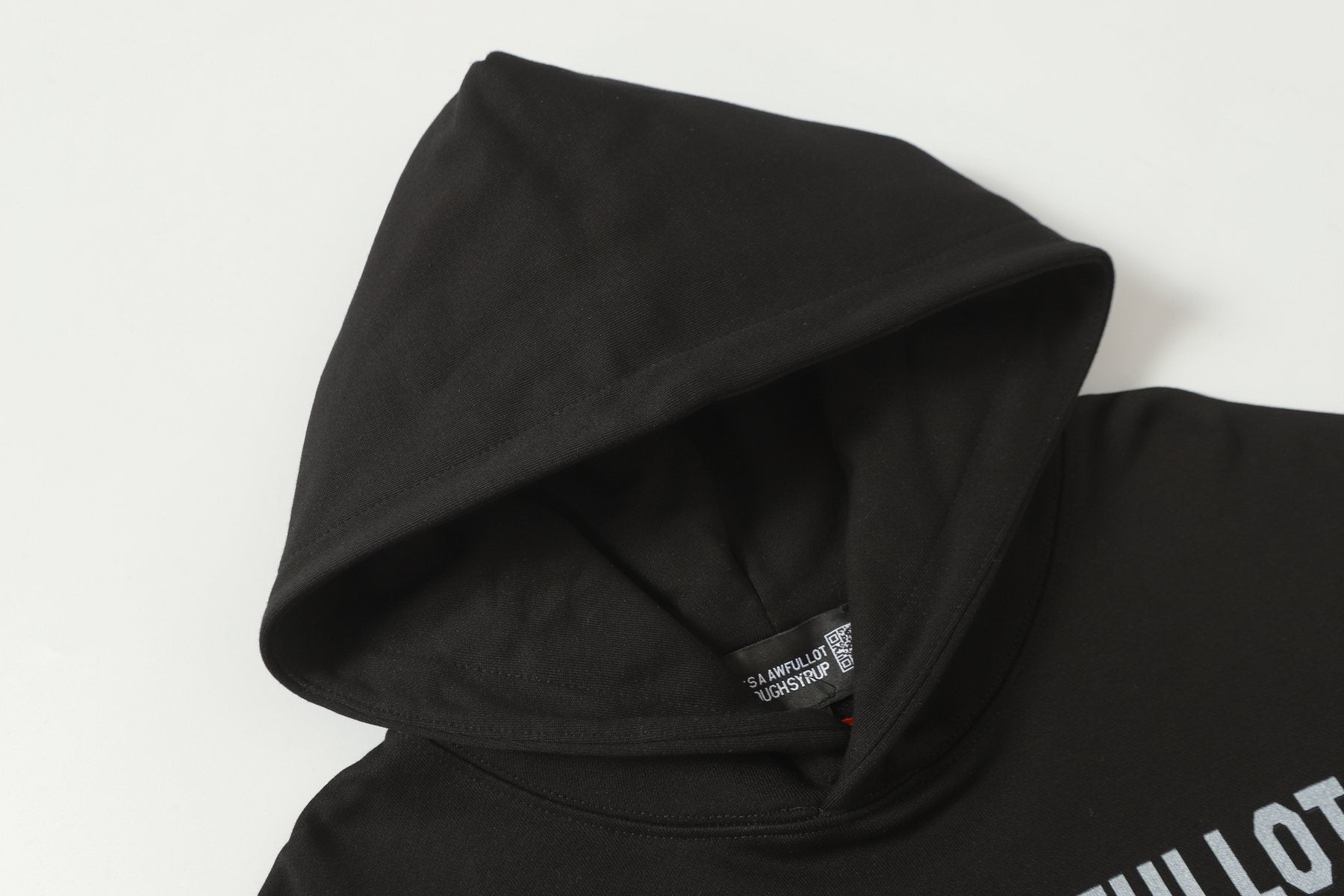 THAT'S A AWFUL LOT OF COUGH SYRUP Tomorrow Star Graphic Hoodie — detail
