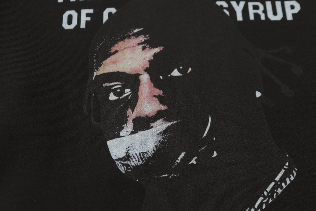 THAT'S A AWFUL LOT OF COUGH SYRUP Tomorrow Star Graphic Hoodie — detail