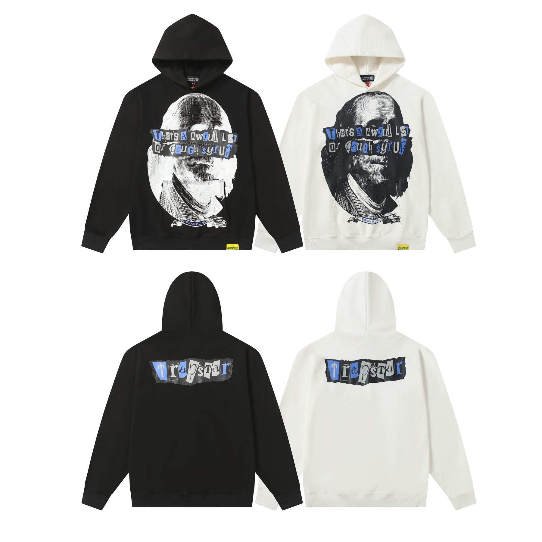 THAT'S A AWFUL LOT OF COUGH SYRUP Rising Star Graphic Hoodie — comparison