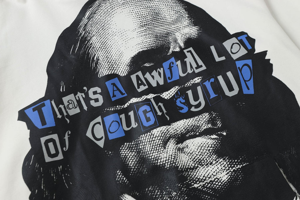 THAT'S A AWFUL LOT OF COUGH SYRUP Rising Star Graphic Hoodie — detail